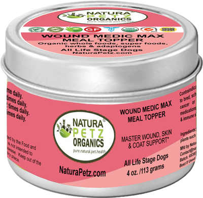 Organic Pet Systems Wound Medic Max Meal Topper