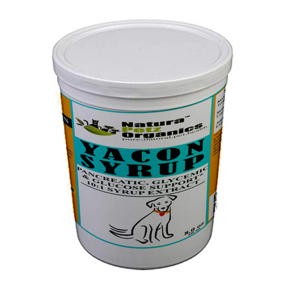 Yacon Leaf Syrup - Pancreatic Support* 10:1  The Petz Kitchen  Yacon Syrup 10:1 Alcohol Free  For Dogs & Cats* Meals & Treats - Your Pet Connection