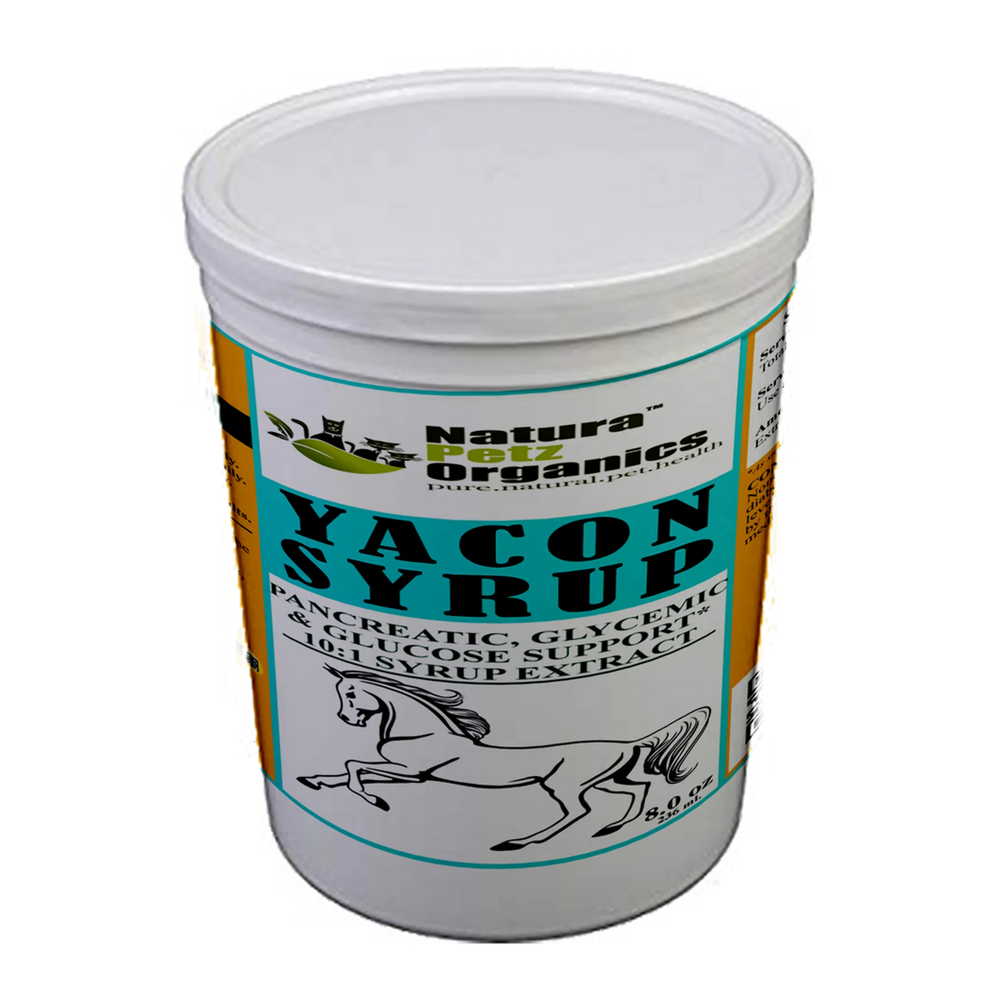 Yacon Leaf Syrup - Pancreatic Support* 10:1  The Petz Kitchen  Yacon Syrup 10:1 Alcohol Free  For Dogs & Cats* Meals & Treats - Your Pet Connection