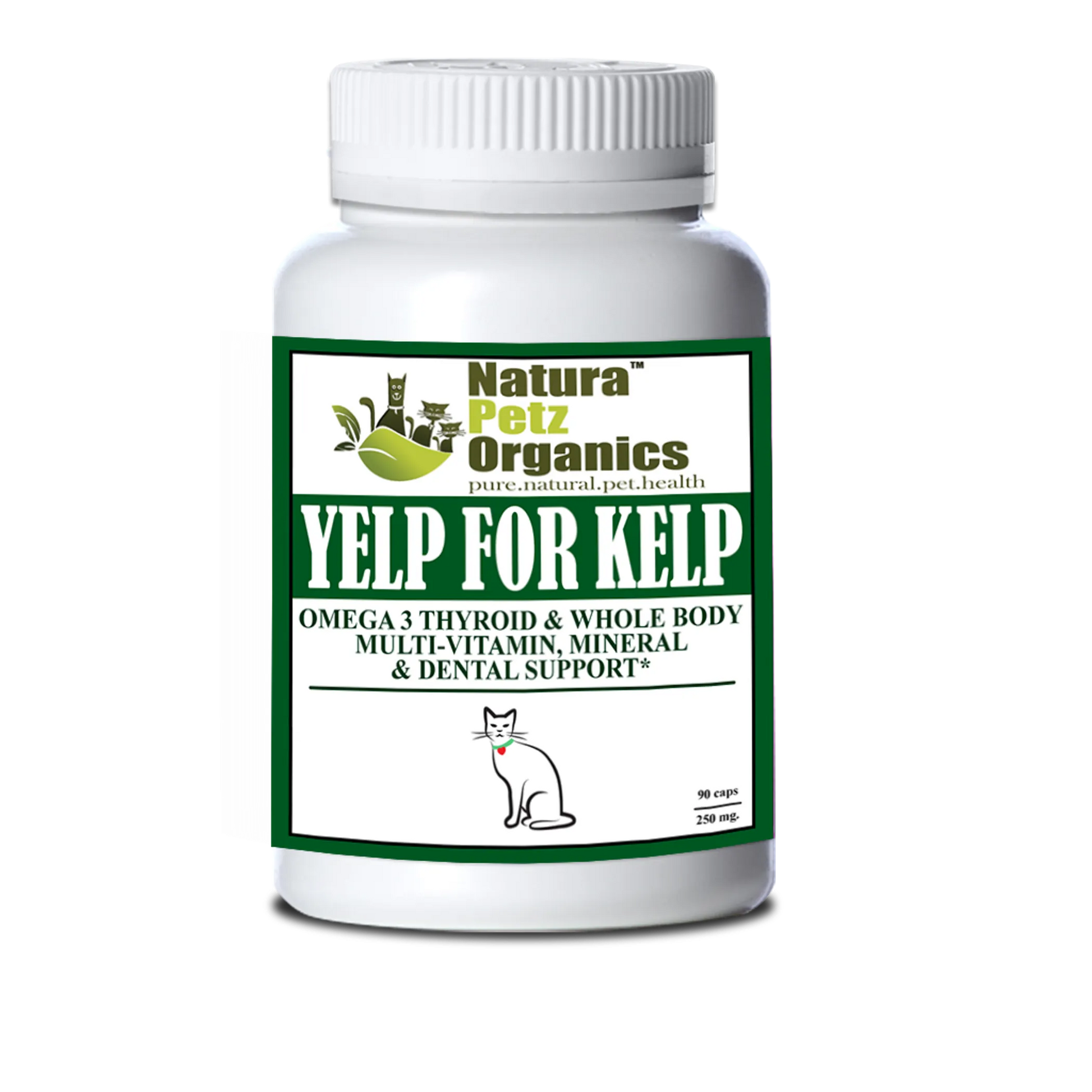 Yelp For Kelp - Omega 3 & 6 Thyroid & Whole Body Multi-Mineral, Vitamin & Dental Support* - Your Pet Connection