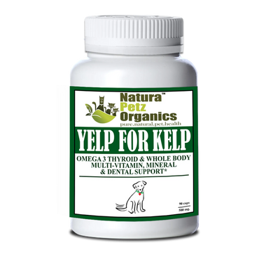 Yelp For Kelp - Omega 3 & 6 Thyroid & Whole Body Multi-Mineral, Vitamin & Dental Support* - Your Pet Connection