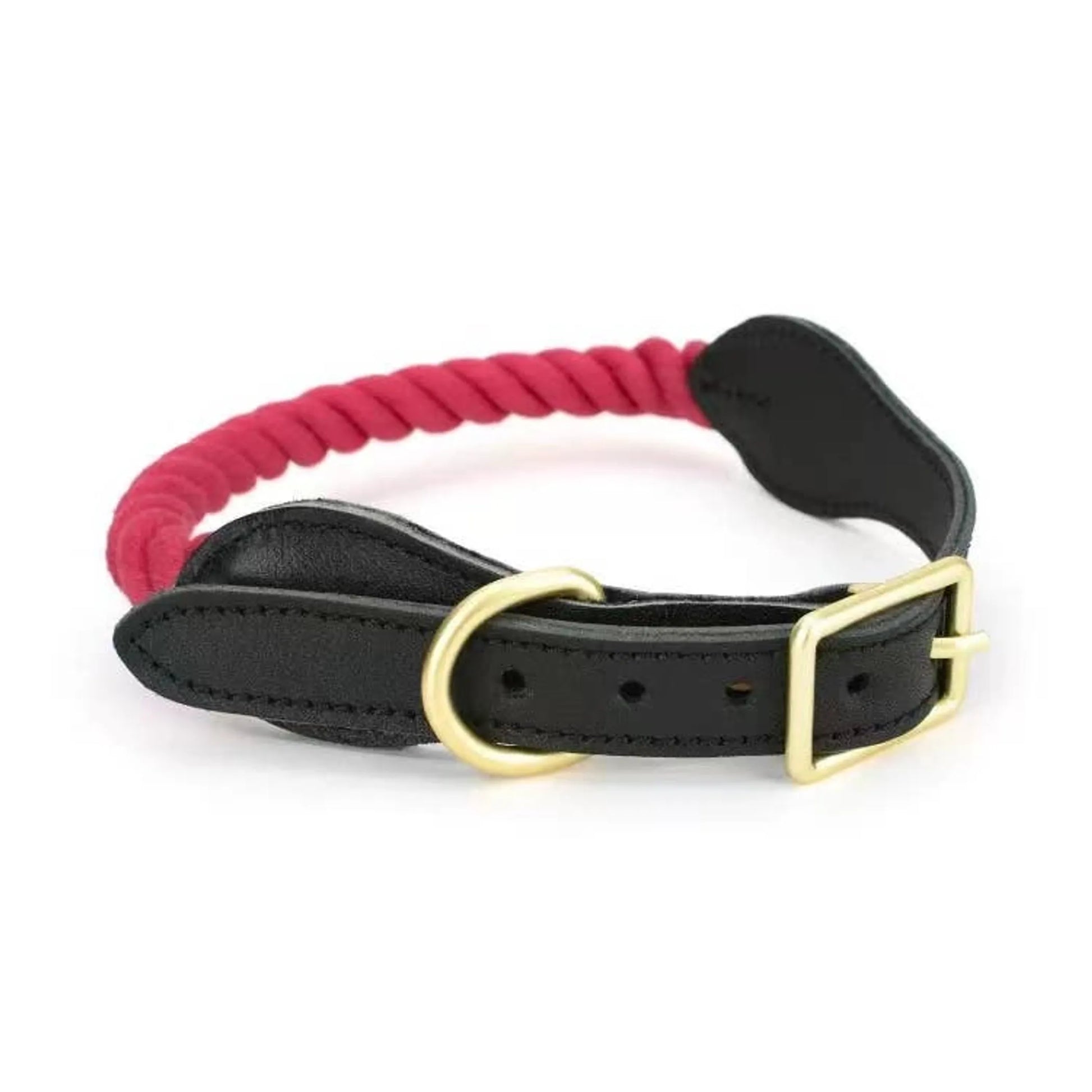 Luxe Royal Leather Rope Collar  - Size:   | Pack Of: 1 - Your Pet Connection