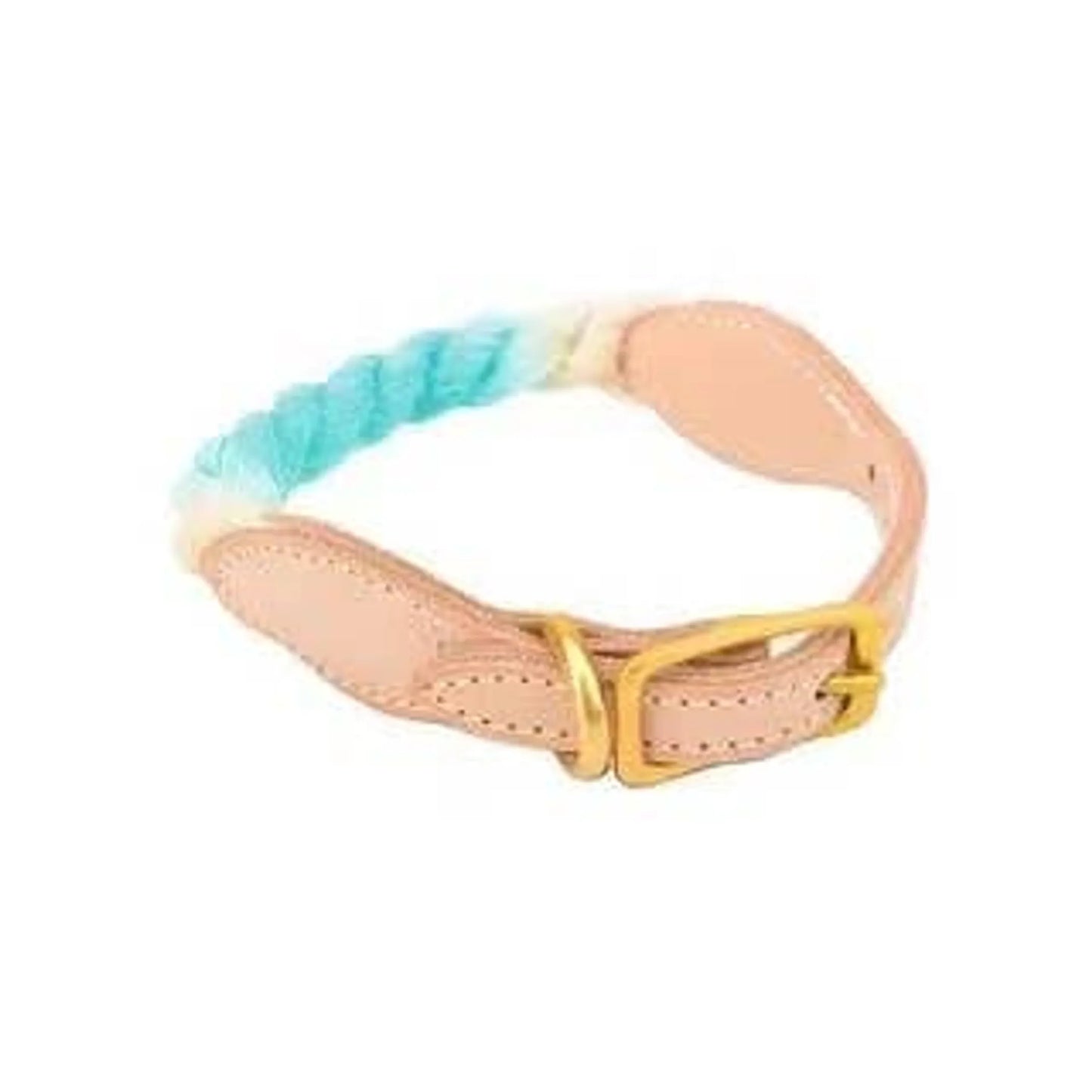 Luxe Royal Leather Rope Collar  - Size:   | Pack Of: 1 - Your Pet Connection