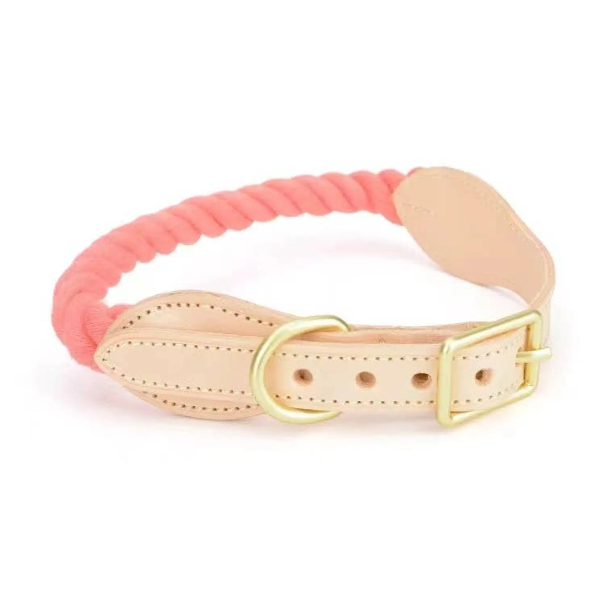 Luxe Royal Leather Rope Collar  - Size:   | Pack Of: 1 - Your Pet Connection