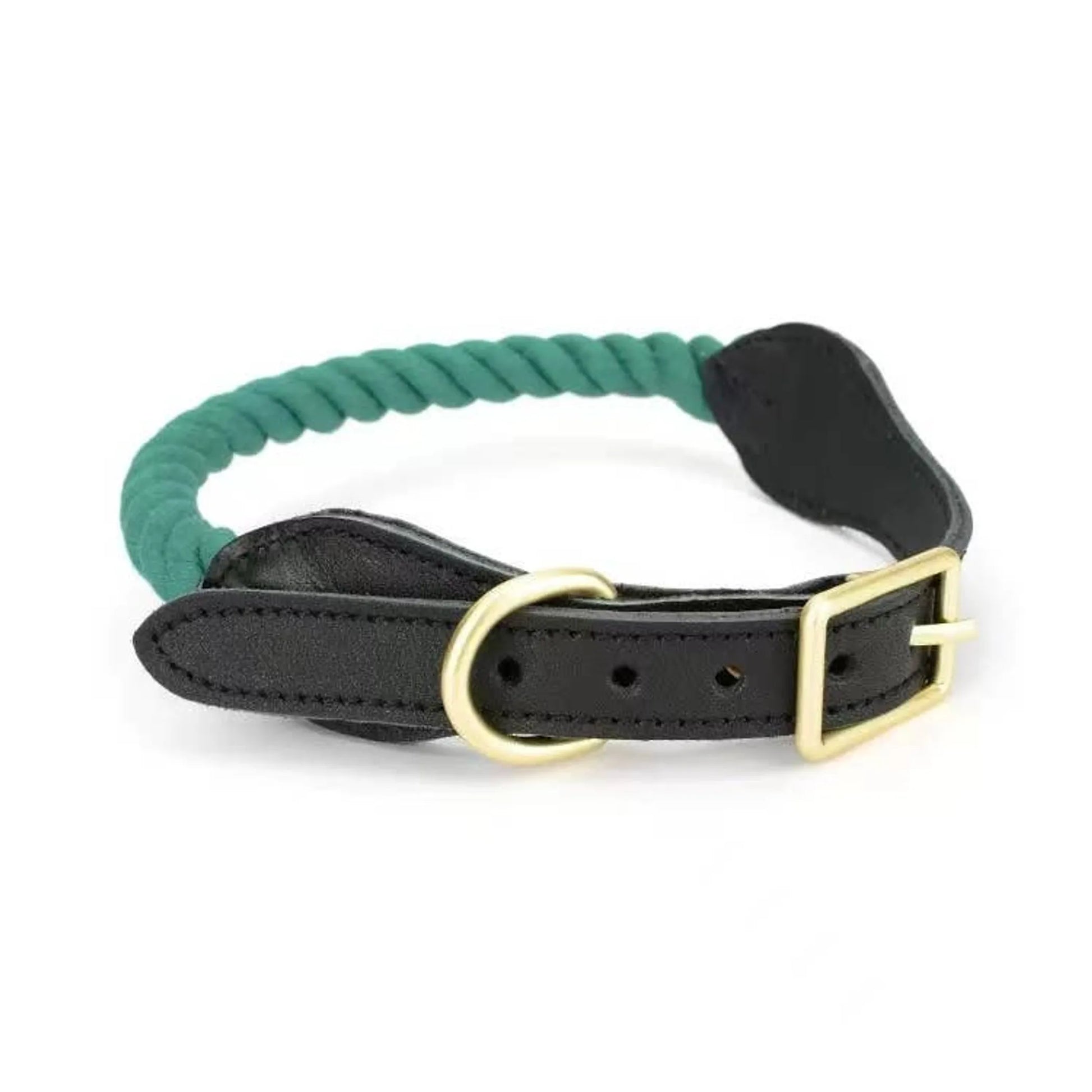 Luxe Royal Leather Rope Collar  - Size:   | Pack Of: 1 - Your Pet Connection