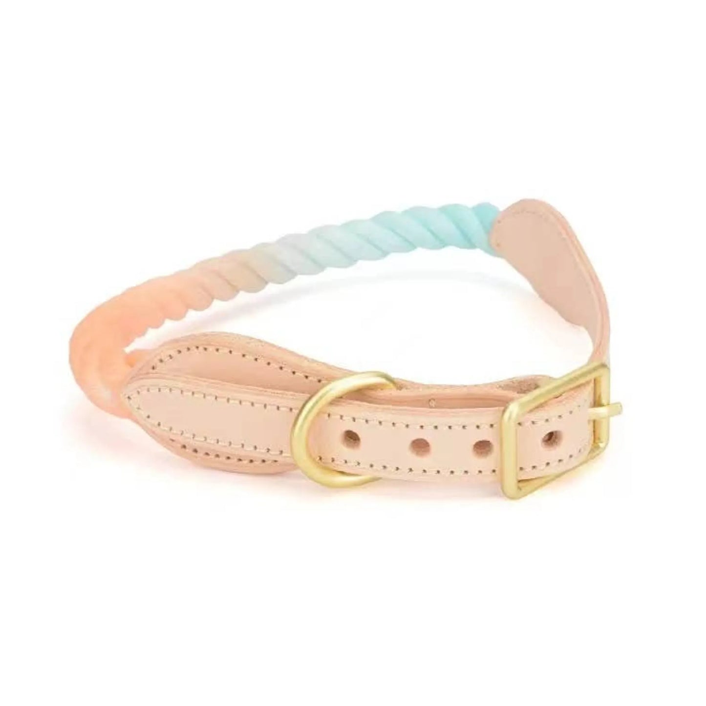 Luxe Royal Leather Rope Collar  - Size:   | Pack Of: 1 - Your Pet Connection