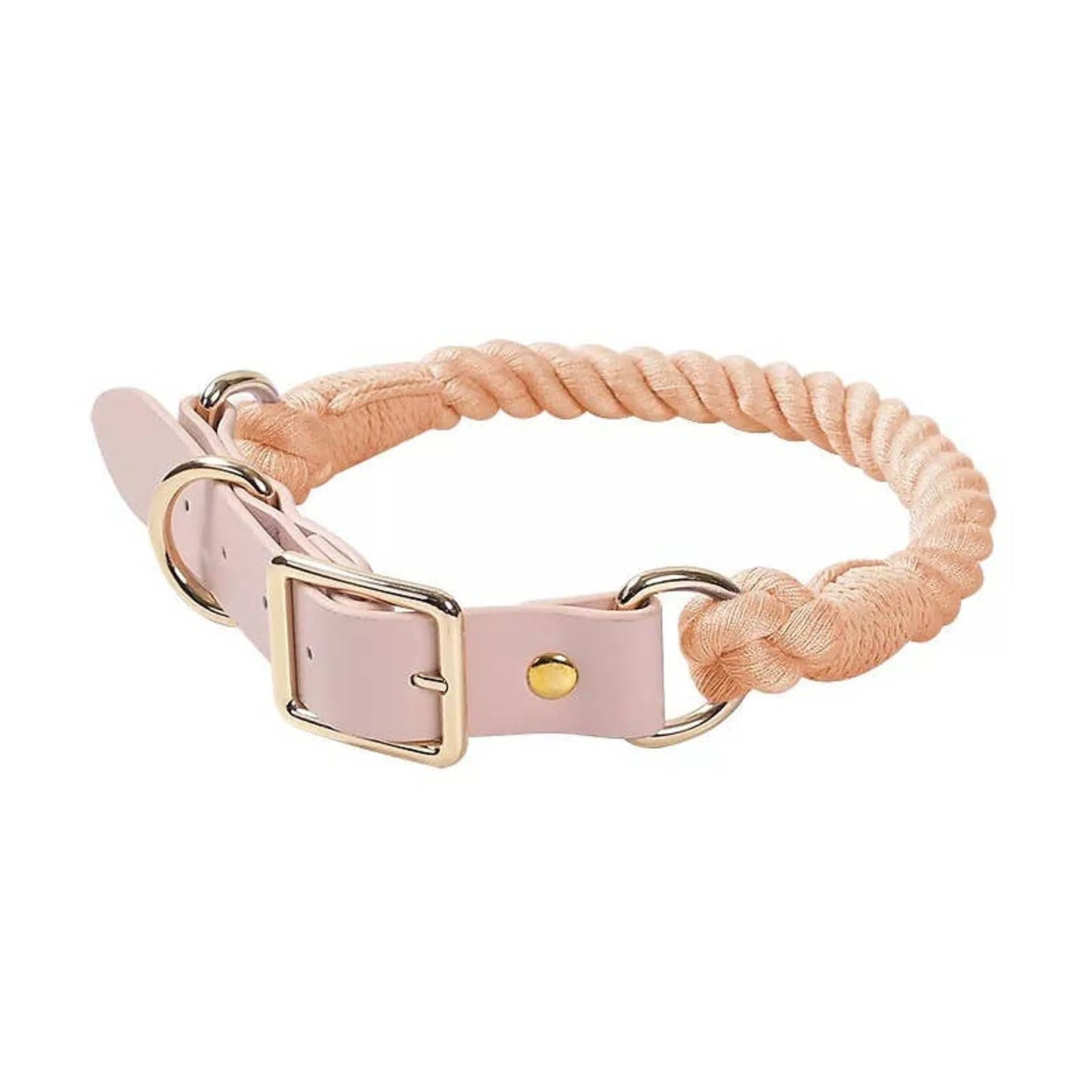 Luxe Royal Leather Rope Collar  - Size:   | Pack Of: 1 - Your Pet Connection