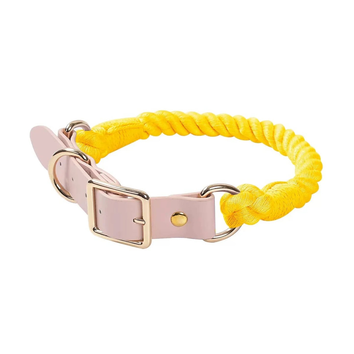 Luxe Royal Leather Rope Collar  - Size:   | Pack Of: 1 - Your Pet Connection