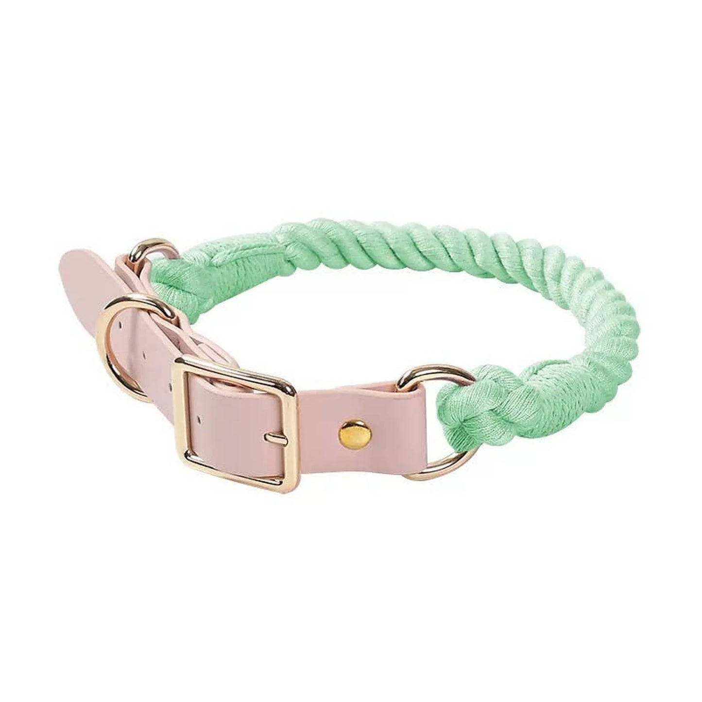 Luxe Royal Leather Rope Collar  - Size:   | Pack Of: 1 - Your Pet Connection