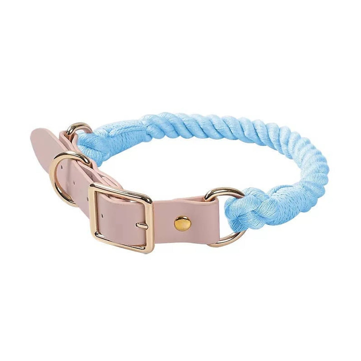 Luxe Royal Leather Rope Collar  - Size:   | Pack Of: 1 - Your Pet Connection