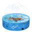 Chill Out - Dog Pool - 2-in-1 Foldable Sprinking Pool  for Outdoor Backyard