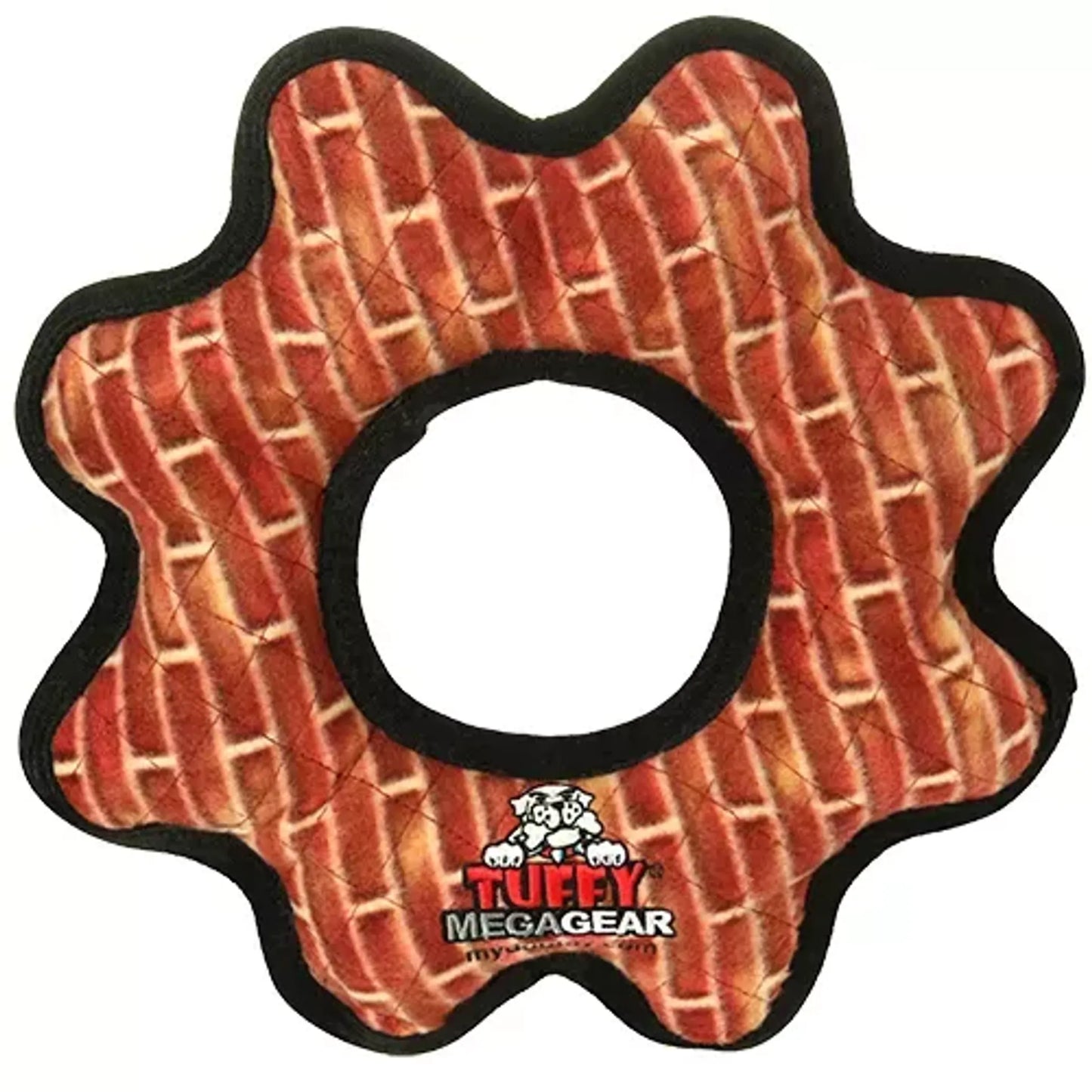 VIP Products Tuffy Mega Gear Ring Brick Dog Toy