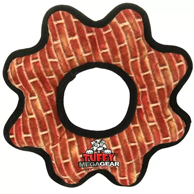 VIP Products Tuffy Mega Gear Ring Brick Dog Toy