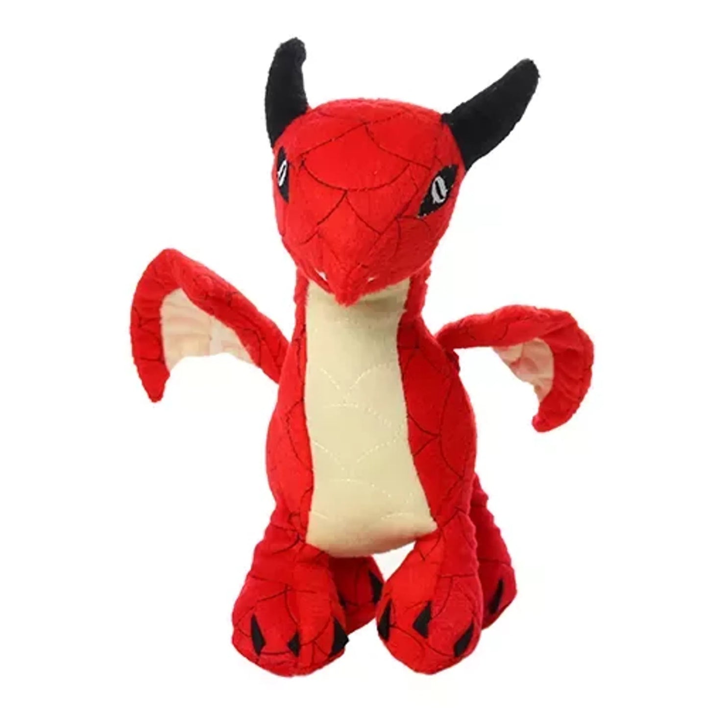 VIP Products Mighty Dragon Yellow Plush Dog Toy