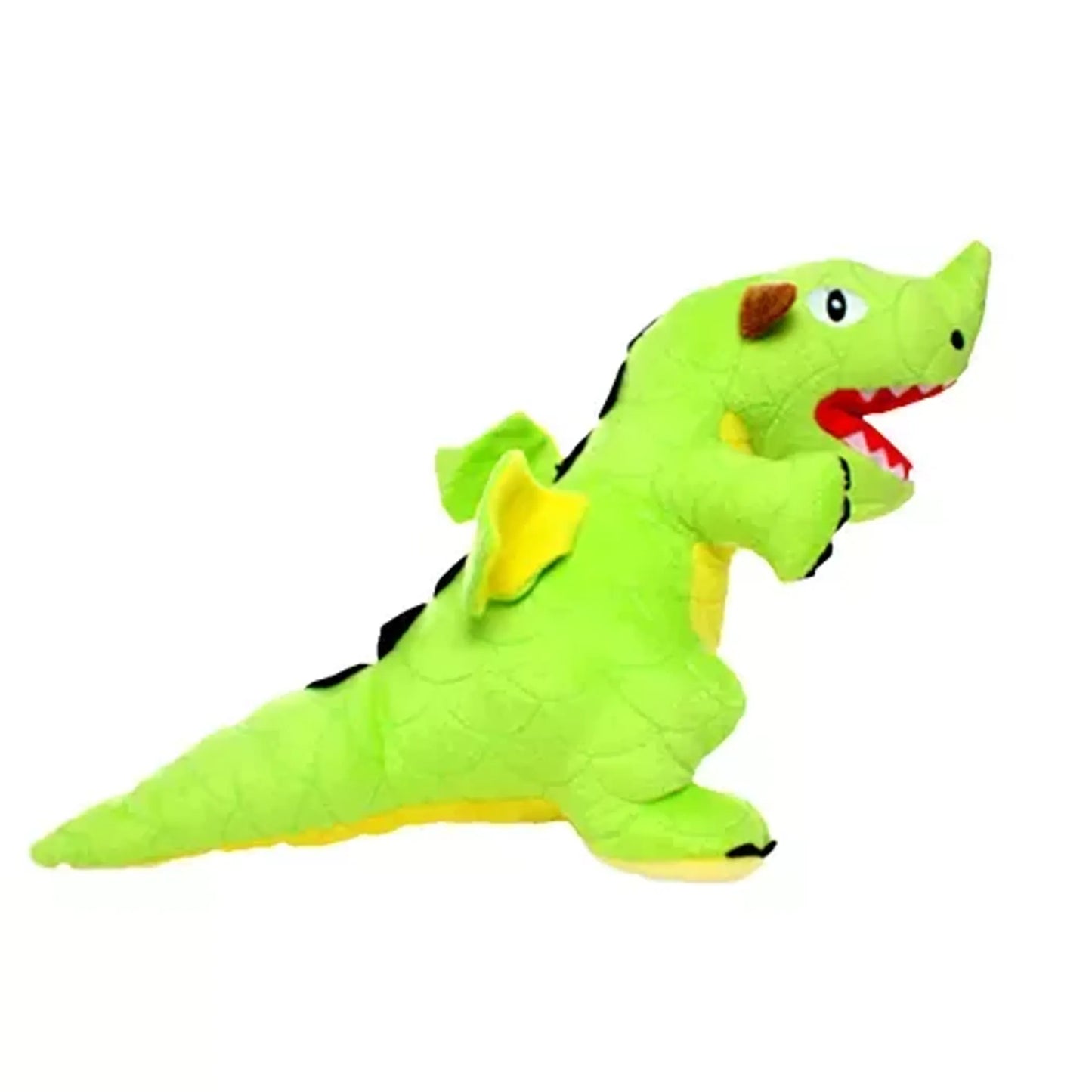 VIP Products Mighty Dragon Yellow Plush Dog Toy