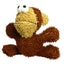 VIP Products Mighty Microfiber Ball Monkey Dog Toy
