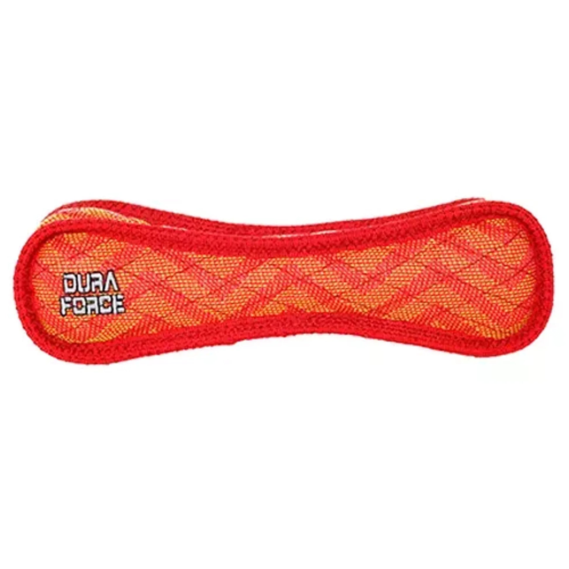 DuraForce Bone ZigZag Red-Red - Your Pet Connection