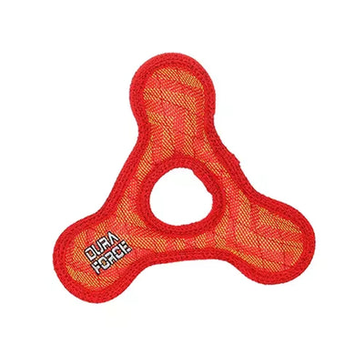 DuraForce Jr TriangleRing ZigZag Red-Red - Your Pet Connection