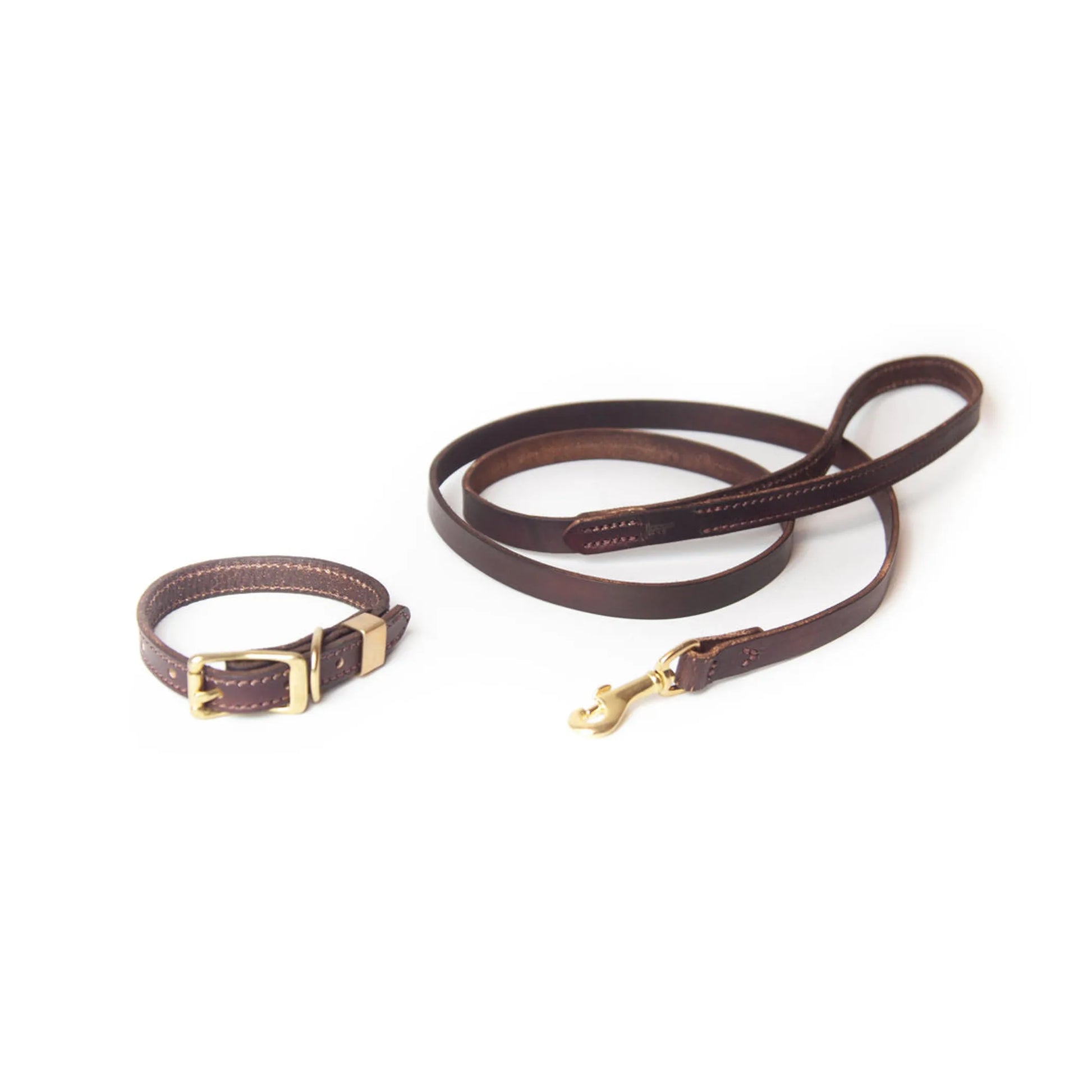 Full Grain Leather Dog Leash - Your Pet Connection