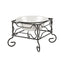 YML Wrought Iron Stand with Single Stainless Steel Feeder Bowl - Your Pet Connection