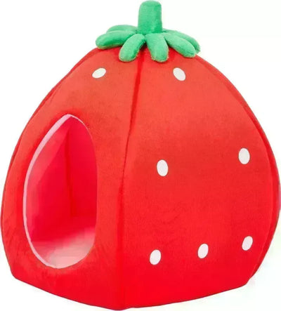 YML Strawberry Pet Bed House - Your Pet Connection