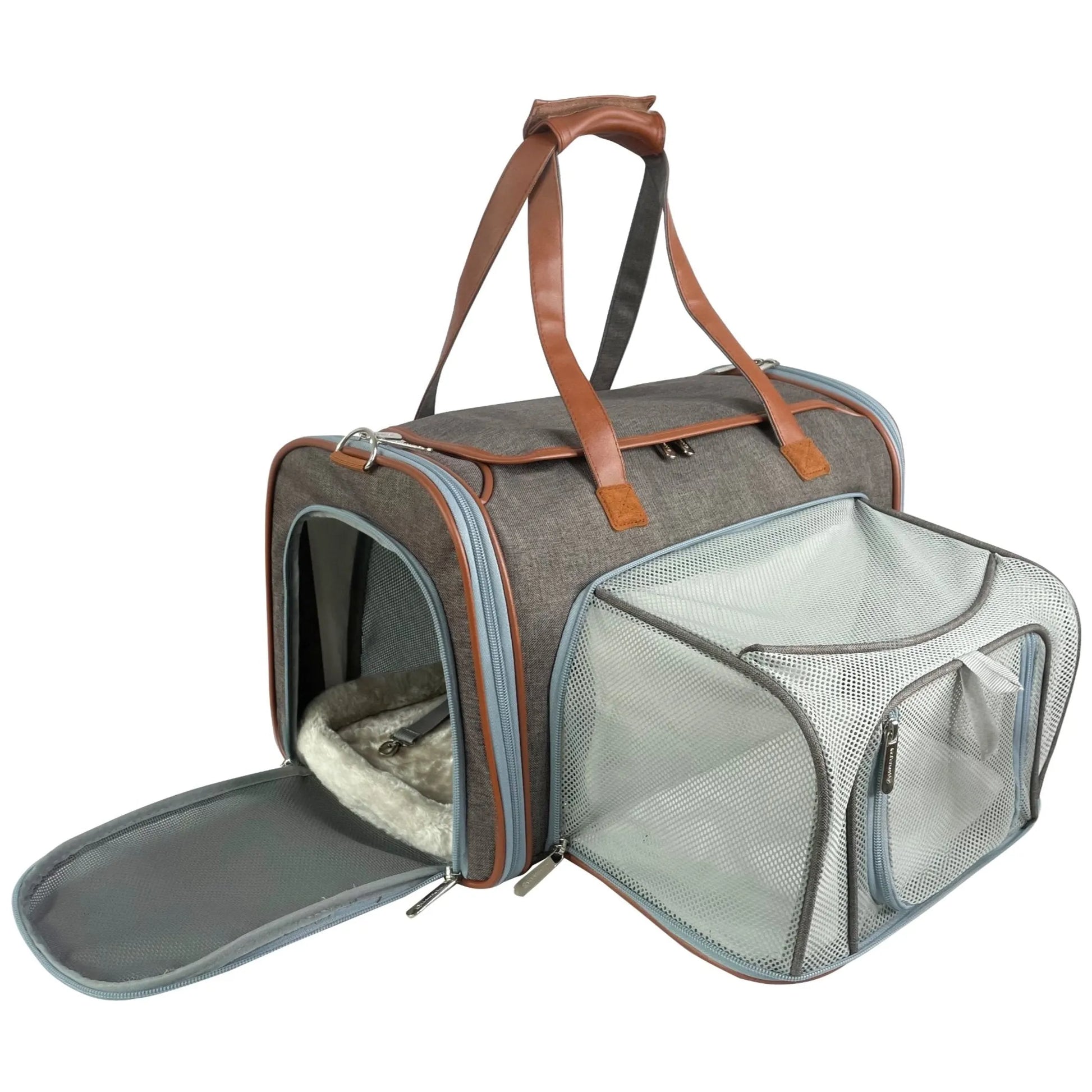 Mr. Peanut's Gold Series Standard Size Expandable Pet Carrier - Your Pet Connection