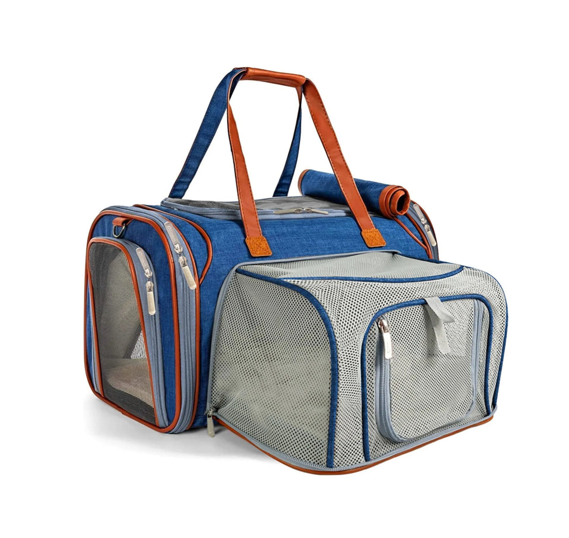 Mr. Peanut's Gold Series Mini Size Expandable Pet Carrier - Your Pet Connection