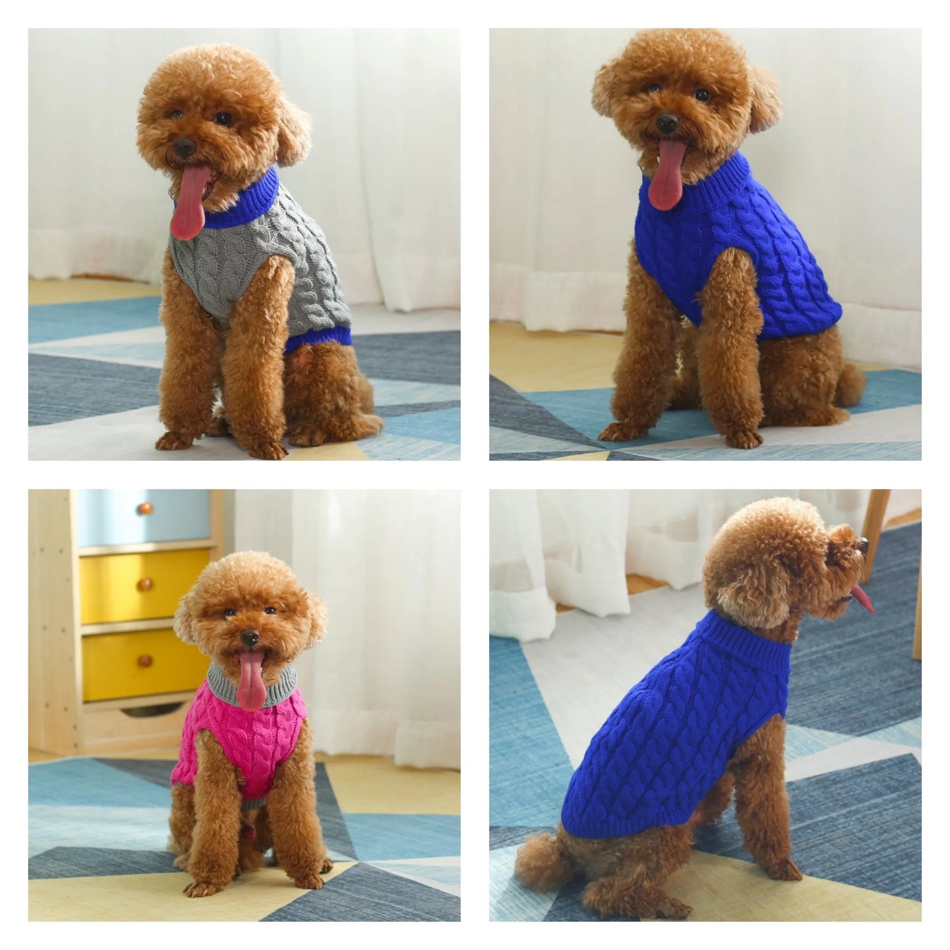 Mr. Peanut's Knitted Acrylic Dog Sweaters - Your Pet Connection