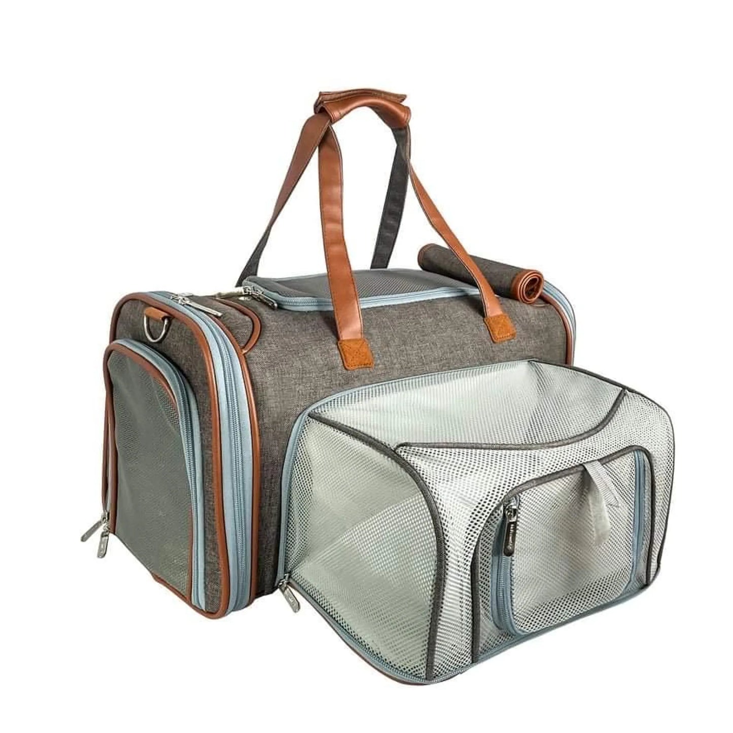 Mr. Peanut's Gold Series Mini Size Expandable Pet Carrier - Your Pet Connection