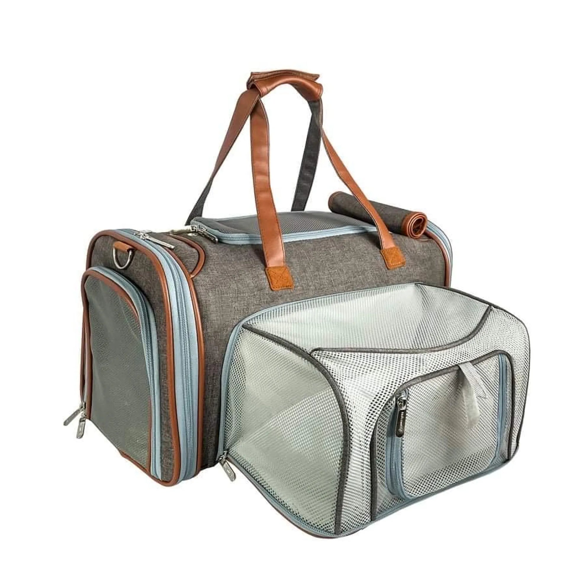 Mr. Peanut's Gold Series Mini Size Expandable Pet Carrier - Your Pet Connection