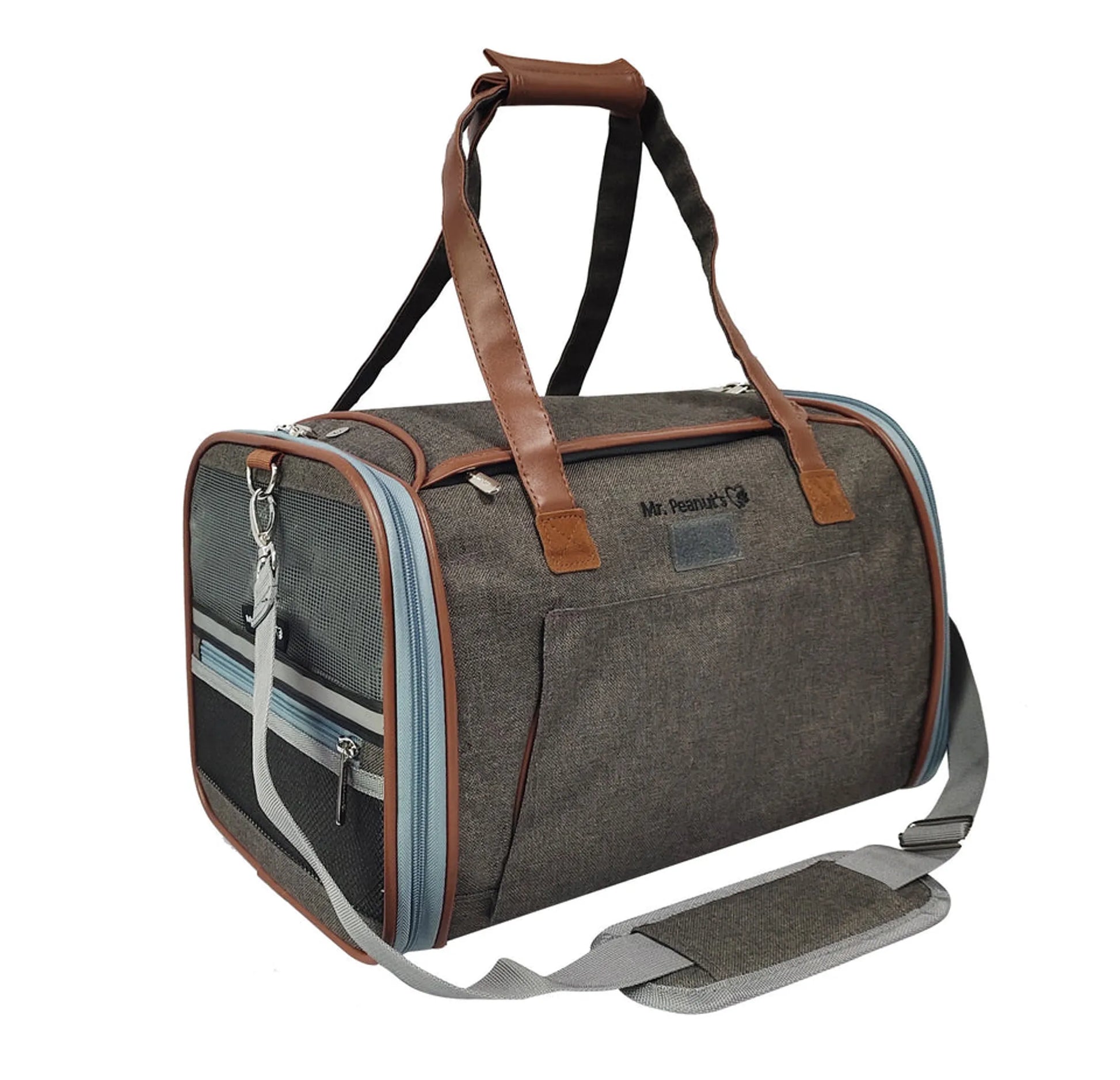 Mr. Peanut's Gold Series Mini Size Expandable Pet Carrier - Your Pet Connection