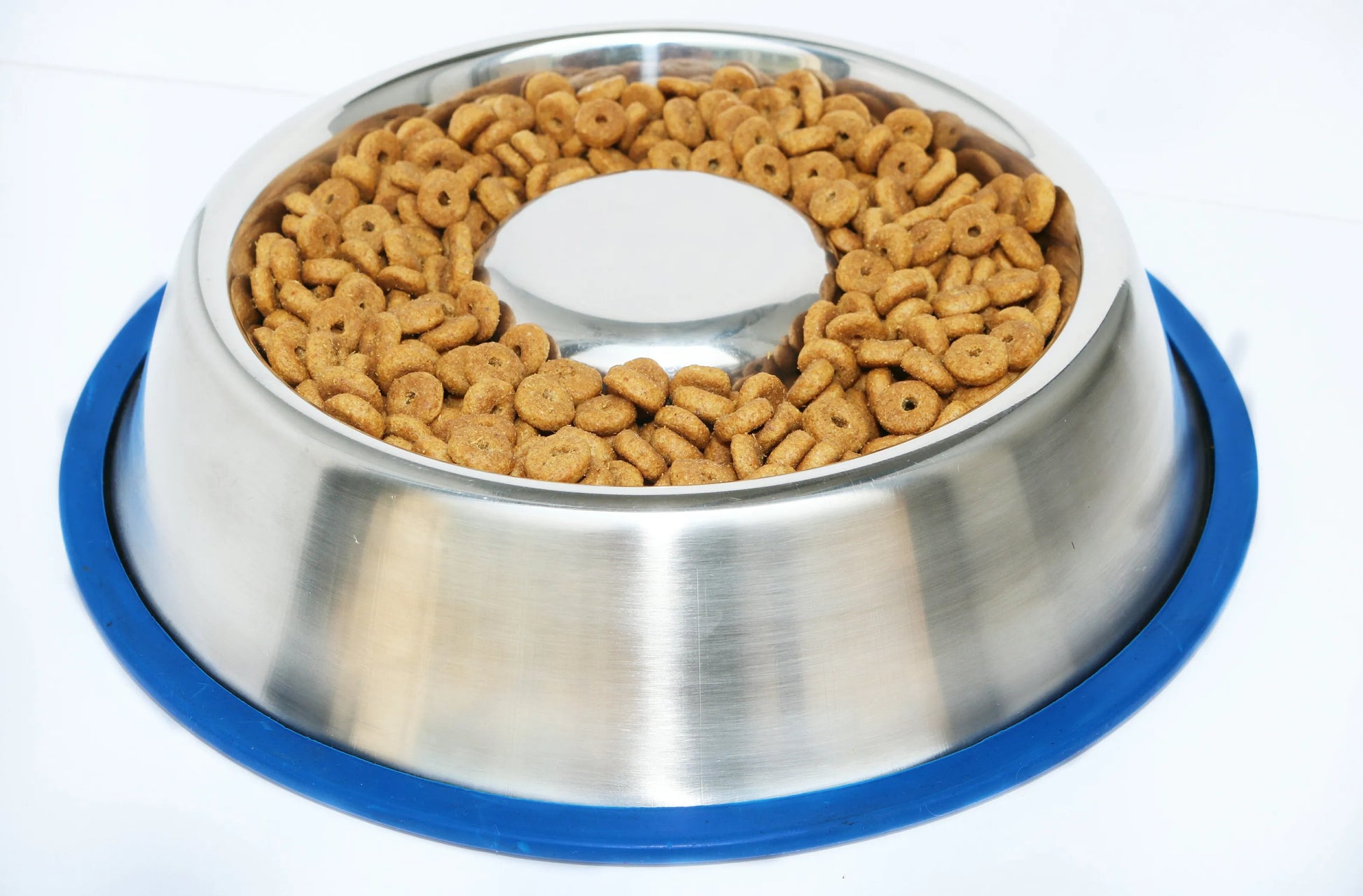 Mr. Peanut's Slow Feed Anti Bloat Dog Bowl with Bonded Silicone Base - Your Pet Connection