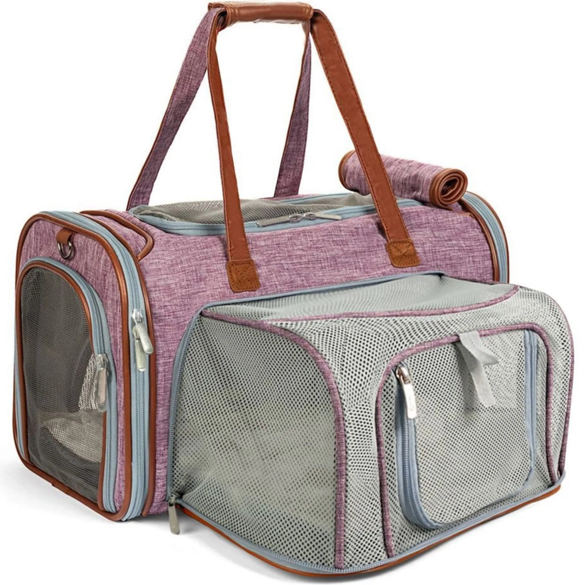 Mr. Peanut's Gold Series Mini Size Expandable Pet Carrier - Your Pet Connection
