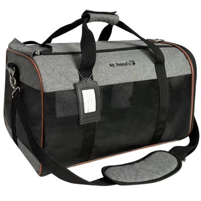 Mr. Peanut's Rhodium Series Mini Size Soft Sided Pet Carrier - Your Pet Connection