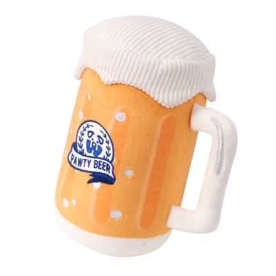 PAWTY BEER PLUSH DOG TOY - Your Pet Connection