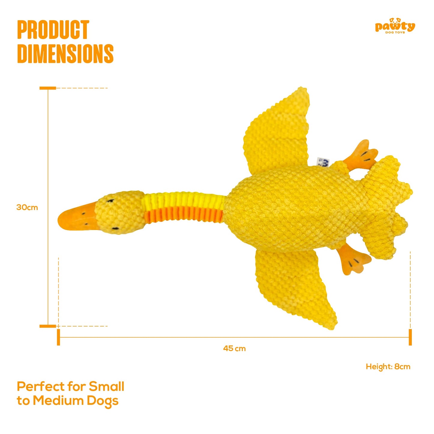 DUCK NECK INTERACTIVE DOG TOY - Your Pet Connection