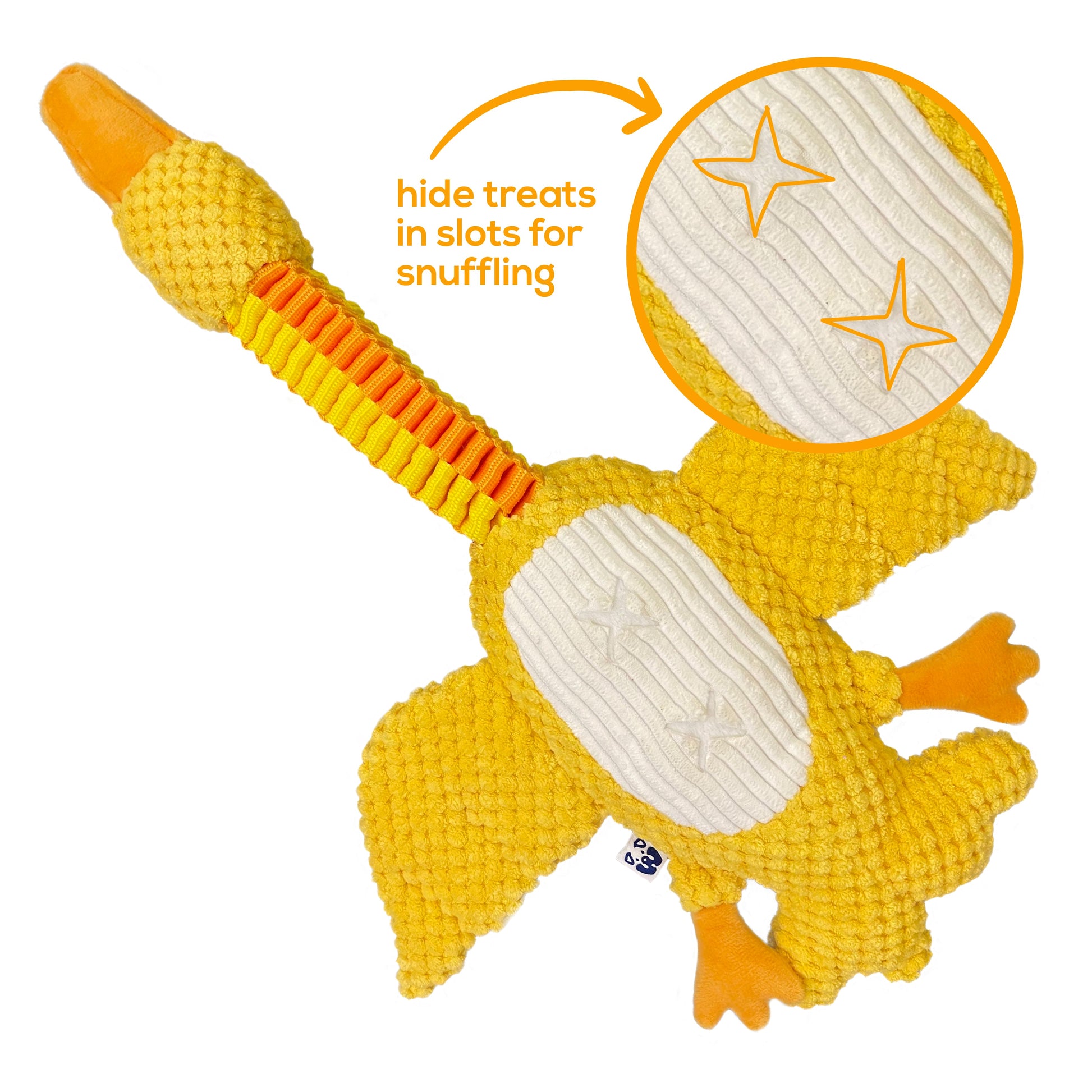 DUCK NECK INTERACTIVE DOG TOY - Your Pet Connection