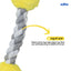 NUNCHUCKS TUG ROPE INTERACTIVE TOY - Your Pet Connection