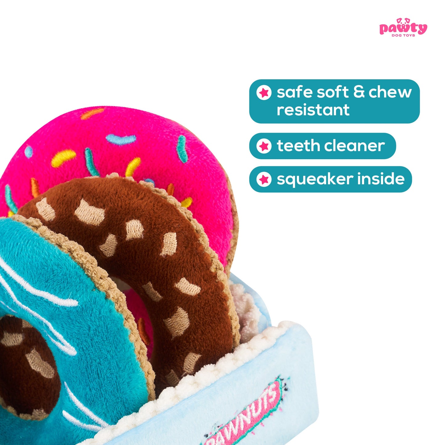 DONUTS INTERACTIVE DOG TOY - Your Pet Connection