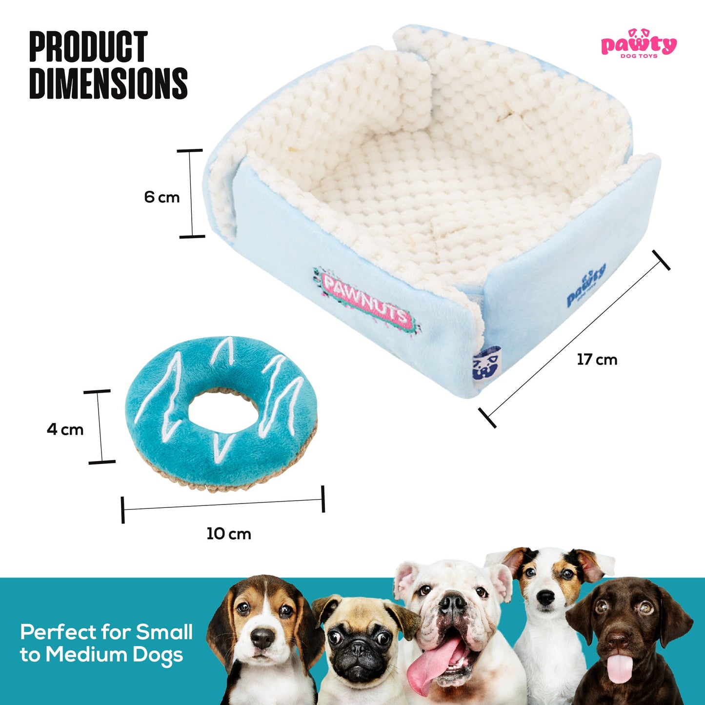 DONUTS INTERACTIVE DOG TOY - Your Pet Connection