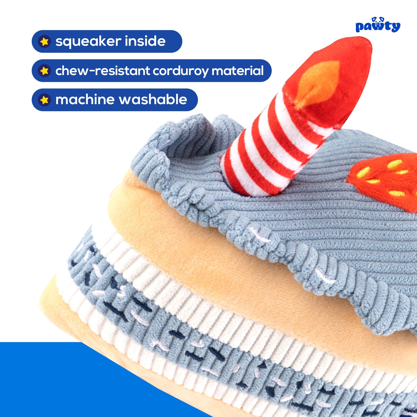 Birthday Cake - Blue - Your Pet Connection