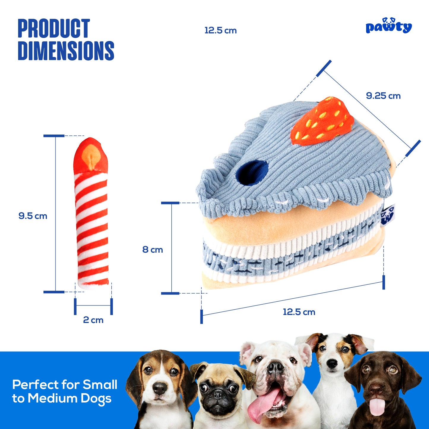 Birthday Cake - Blue - Your Pet Connection
