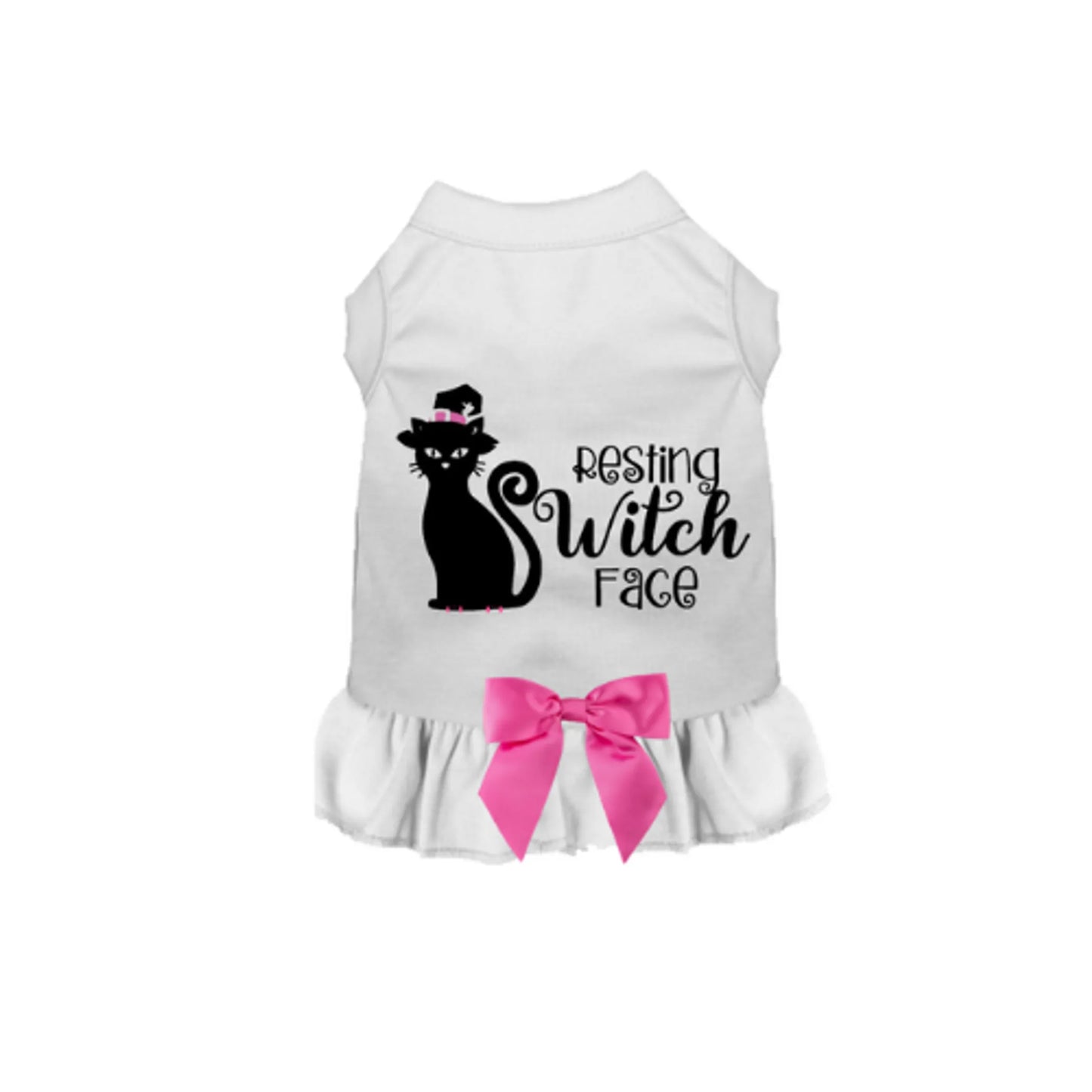 Bark Fifth Avenue Resting Witch Face Dog Dress