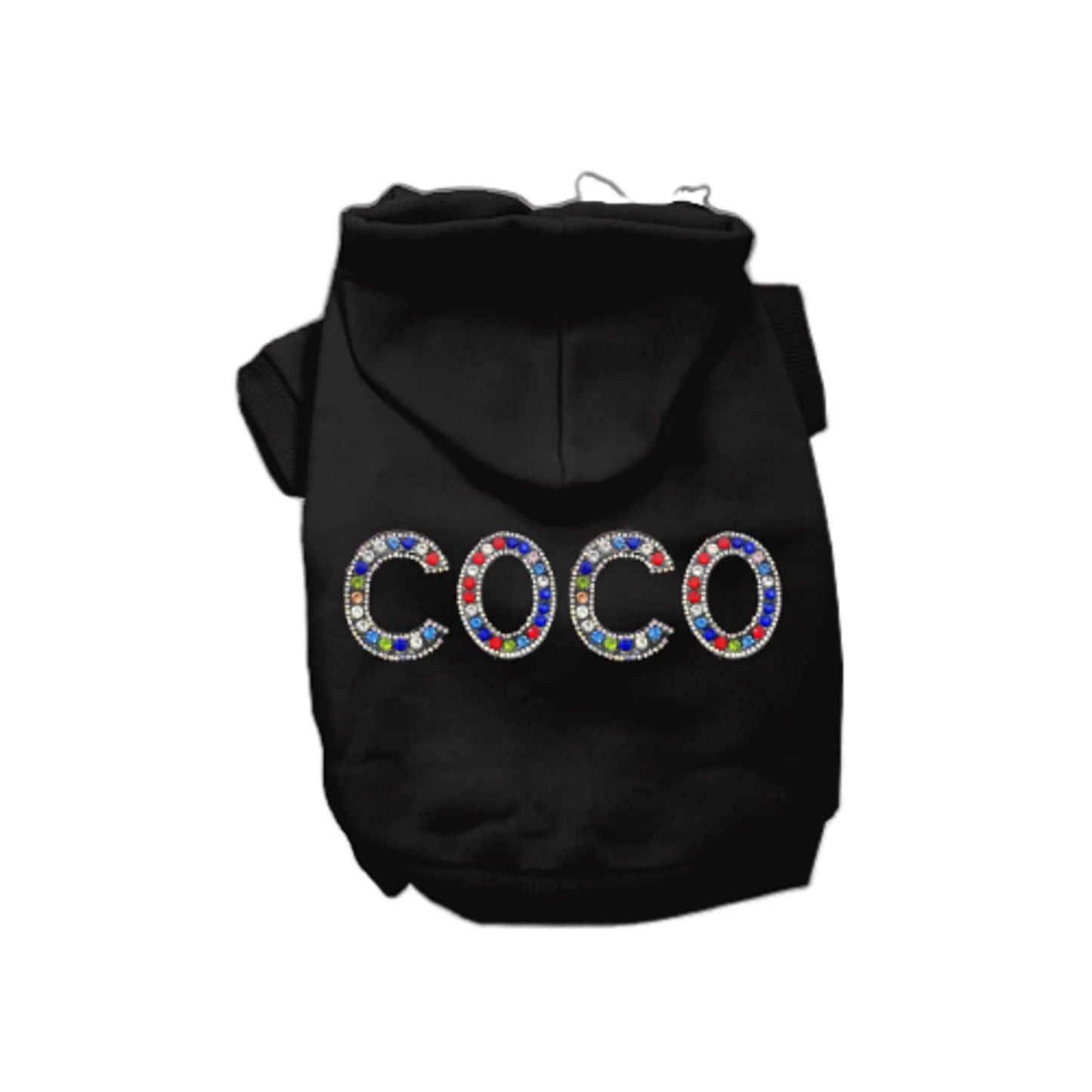 Bark Fifth Avenue Luxurious Rhinestone Dog Hoodie