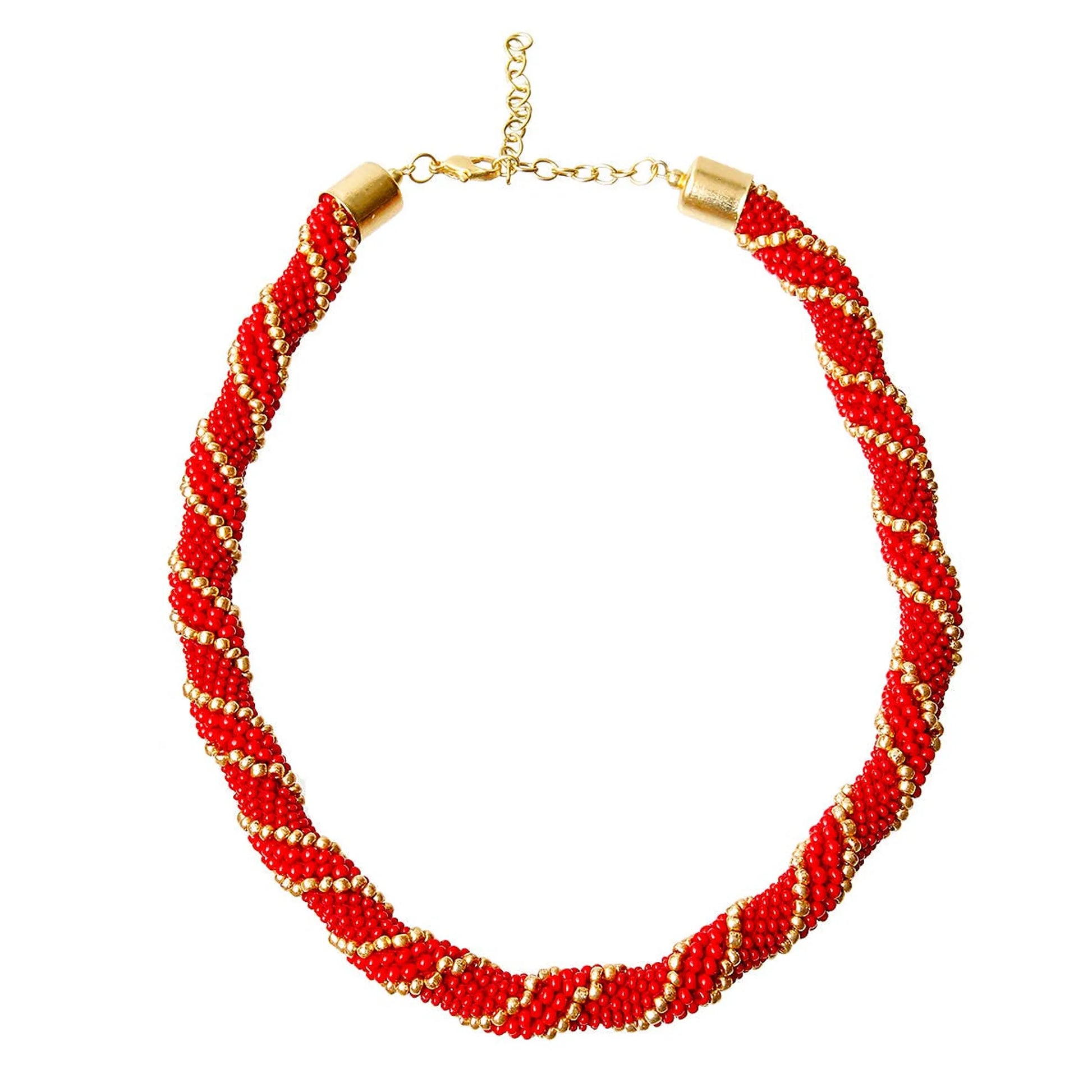 Crochet Rope Bead Pet Necklace - Your Pet Connection