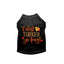 Bark Fifth Avenue Thanksgiving Dog Tee Small