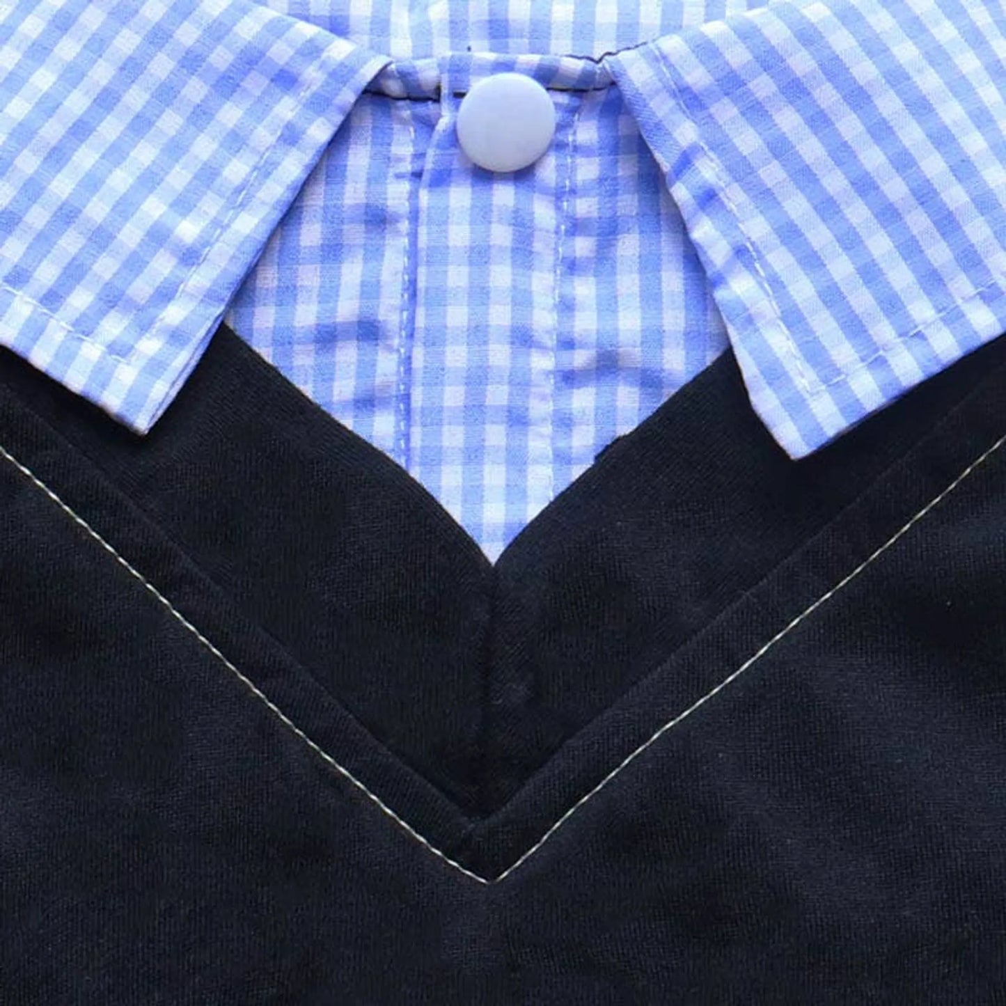 Bark Fifth Avenue Stylish Summer Plaid Dog Shirt XS