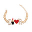 Dior-able Lipstick Gold Dog Necklace - Your Pet Connection