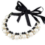 Lovely Pearl Ribbon Necklace - Your Pet Connection