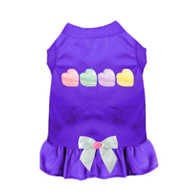Macaroon Hearts Dog  - Pack Of: 1 - Your Pet Connection